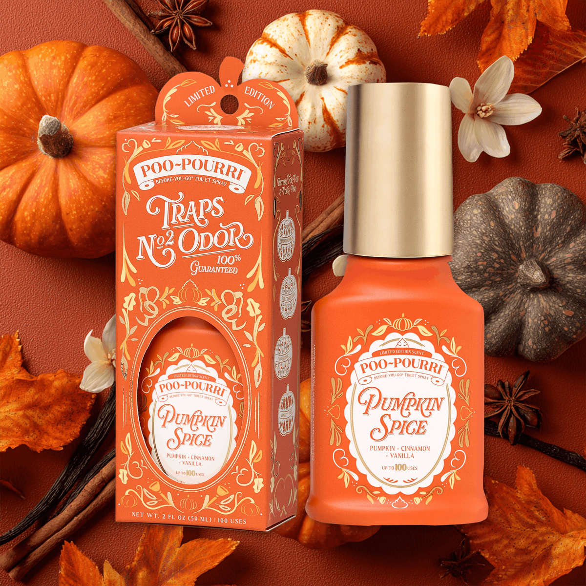 Pumpkin Spice - Poo~Pourri Toilet Sprays